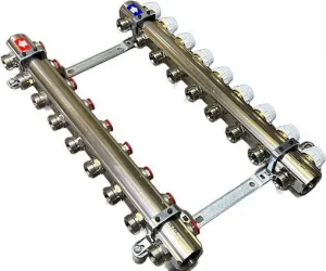 Группа коллекторная без расходомеров 11 отводов 1"в/в x ¾"ек Uni-fitt 441I4311