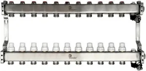 Группа коллекторная без расходомеров 11 отводов 1"в/в x ¾"ек Wester MUVS11134