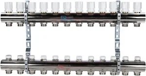 Группа коллекторная без расходомеров 12 отводов 1"в/в x ¾"ек Luxor CD 468M/12 15552712MN