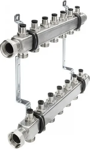 Группа коллекторная без расходомеров 3 отвода 1"нг x ¾"ек TECEflex 712541