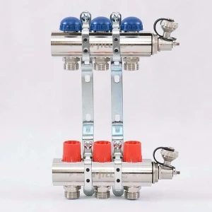 Группа коллекторная без расходомеров 3 отвода 1"в/в x ¾"ек Uni-fitt 441E4303