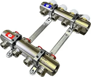 Группа коллекторная без расходомеров 5 отводов 1"в/в x ¾"ек Uni-fitt 441I4305