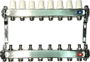 Группа коллекторная без расходомеров 8 отводов 1"в/в x ¾"ек Uni-fitt OPTIMAL 451B4308.RU
