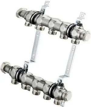 Группа коллекторная распределительная 5 отводов 1"нг x ¾"ек Oventrop Multidis SH 1407155