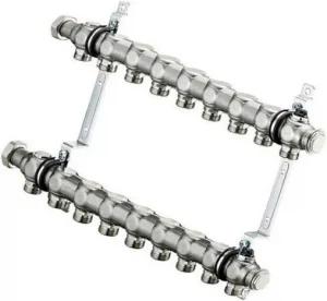 Группа коллекторная распределительная 9 отводов 1"нг x ¾"ек Oventrop Multidis SH 1407159