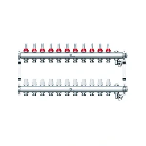 Группа коллекторная с расходомерами 11 отводов 1"в/в x ¾"ек Wester W902.11