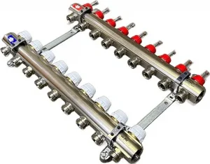 Группа коллекторная с расходомерами 9 отводов 1"в/в x ¾"ек Uni-fitt 440I4309