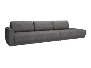 Женева 3SPF ПРАВЫЙ диван-кровать еврокнижка / Стоун