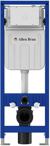 Инсталляция для подвесного унитаза Allen Brau Pneumatic Slim 9.11102.20