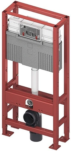 Инсталляция для подвесного унитаза отдельностоящая TECEconstruct 9500393