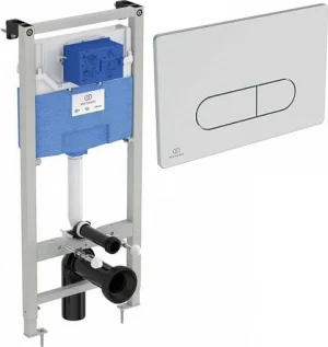 Инсталляция для подвесного унитаза Set 3 в 1 Ideal Standard Prosys 120 P R0309AA с кнопкой хром глянцевый