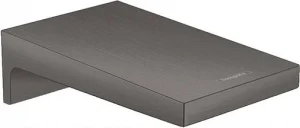 Излив для скрытого монтажа Hansgrohe Metropol шлифованный чёрный хром 32543340