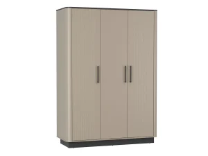 Фиделия шкаф для одежды 76.09 серый камень / мрамор черный