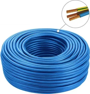 Кабель для насоса водопогружной КВВ 3x6мм² 100м