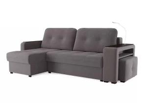 Диван угловой Smart 4 Б3-1Пф-2Т-Б4 Велюр Velutto 19