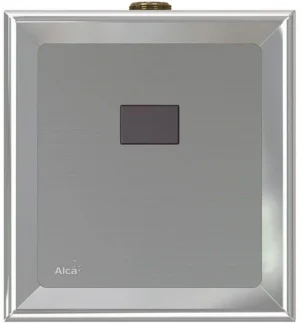 Автоматическое устройство смыва для писсуара (от сети 12V) пластик AlcaPlast нержавеющая сталь ASP4