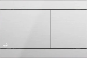 Клавиша смыва для унитаза AlcaPlast FLAT FUN-INOX сатин