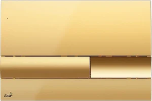 Клавиша смыва для унитаза AlcaPlast M1745 золото