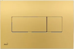 Клавиша смыва для унитаза AlcaPlast M375 золото
