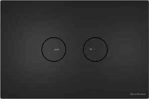 Клавиша смыва для унитаза ArtCeram INOX 715.000.BM черный матовый