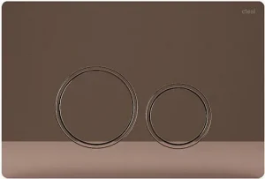 Клавиша смыва для унитаза CTESI Round BK0202129 бронза