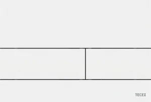 Клавиша смыва для унитаза TECEsquare II 9240834 белый матовый