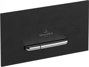 Клавиша смыва для унитаза Villeroy&Boch ViConnect 300S 922169AN черный матовый