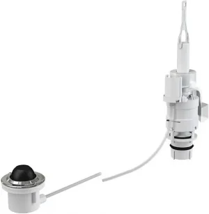 Кнопка пневматического смыва на расстоянии (ножное управление) AlcaPlast MPO12 хром глянцевый