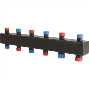 Коллектор распределительный 5 контуров 1¼"н x 1"н Rommer Compact RDG-0016-004035
