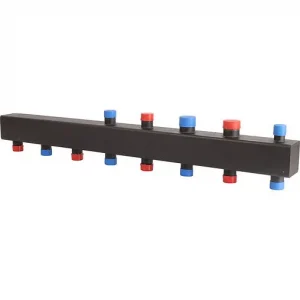 Коллектор распределительный 5 контуров 1¼"н x 1"н Rommer Compact RDG-0016-004045