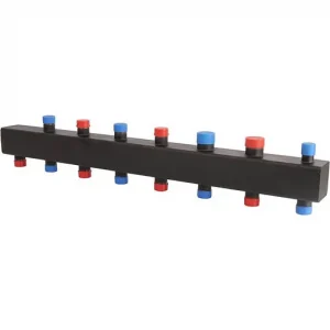 Коллектор распределительный 6 контуров 1¼"н x 1"н Rommer Compact RDG-0016-004046