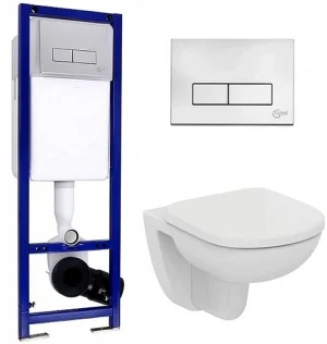 Комплект 5 в 1 Ideal Standard Tempo W990101 с кнопкой хром глянцевый