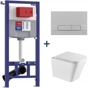 Комплект 5 в 1 Lemark Peneda Expert+Bit+ Florex White 100123425 с кнопкой Bit 9803007 хром матовый