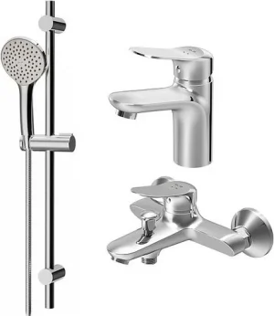 Комплект для ванны 3 в 1 Am.pm Sunny хром F40985C00