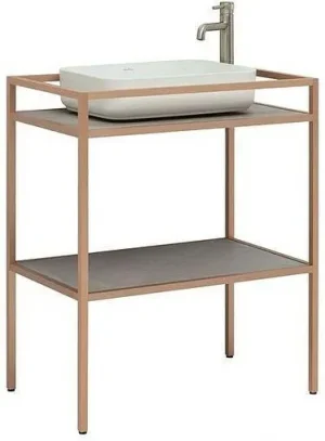 Консоль напольная Allen Brau Liberty 75 медь браш 1.33002.60+