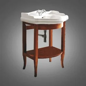 Консоль с умывальником напольная Kerasan Retro 69 noce (орех) 735040+