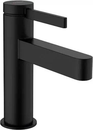 Кран для раковины Hansgrohe Finoris 100 чёрный матовый 76013670