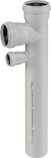 Крестовина одноплоскостная двухуровневая внутренняя бесшумная D=110x110x58мм Угол 87° Ostendorf Skolan Safe SKDDA 335670