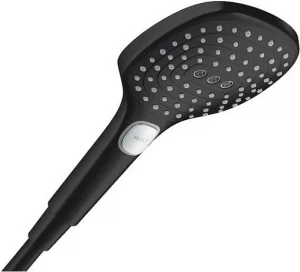Лейка ручного душа Hansgrohe Raindance Select E 120 3jet чёрный матовый 26520670