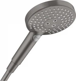 Лейка ручного душа Hansgrohe Raindance Select S 120 3jet шлифованный чёрный хром 26530340