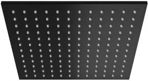 Лейка верхнего душа Paffoni Syncro King чёрный матовый ZSOF078NO