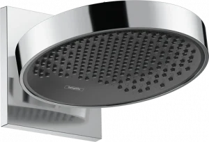 Лейка верхнего душа с настенным креплением Hansgrohe Rainfinity 250 1jet хром/графит 26226000