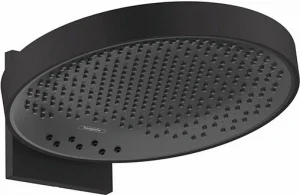 Лейка верхнего душа с настенным креплением Hansgrohe Rainfinity 360 3jet чёрный матовый 26234670