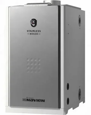 Напольный газовый котел двухконтурный турбированный 49кВт Navien GST 49 KN PGST0050SD010