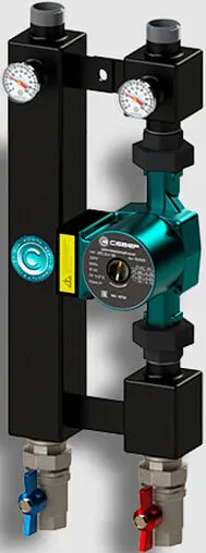 Насосный модуль с прямым контуром 1"в х 1"н Север P 25/4 1925096 с насосом Север-UPS 25-4