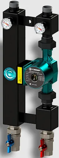 Насосный модуль с прямым контуром 1"в х 1"н Север P 25/6 1925097 с насосом Север-UPS 25-6