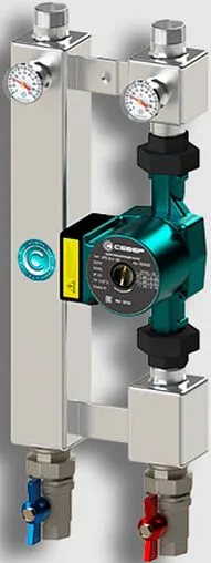 Насосный модуль с прямым контуром 1"в х 1"н Север P 25/6(Aisi) 1915097 с насосом Север-UPS 25-6