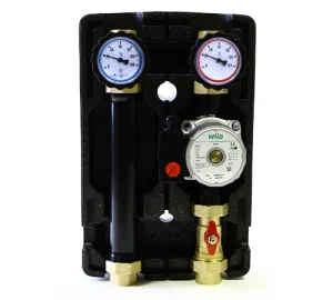 Насосный модуль с прямым контуром 1"в х 1"в Uni-Fitt 490W2500 с насосом Wilo Star RS 25/6 180