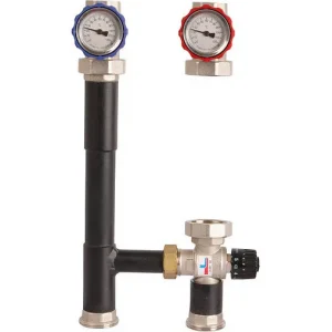 Насосный модуль с термостатическим смесительным клапаном 1½"н х 1"в Rommer RDG-0002-002503 без насоса