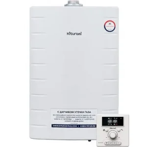 Настенный газовый котел двухконтурный турбированный 15кВт Kiturami World Alpha 15 A21E220259